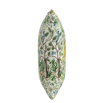 18" X 18" Outdoor Decorative Throw Pillow Frolic - Skyline Furniture 1 18" X 18" Outdoor Decorative Throw Pillow Frolic - Skyline Furniture