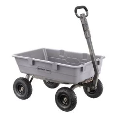 Gorilla Carts 800 Pound Capacity Heavy Duty Poly Yard Garden Steel Dump Utility Wheelbarrow Wagon Cart With 2 In 1 Towing ATV Handle, Gray 6 Gorilla Carts 800 Pound Capacity Heavy Duty Poly Yard Garden Steel Dump Utility Wheelbarrow Wagon Cart With 2 In 1 Towing ATV Handle, Gray -Quality Garden Outdoor Store GUEST fbb8089f 189e 47aa b883 68a10eac14dd