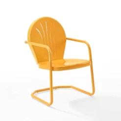 Griffith Metal Chair Tangerine - Crosley -Quality Garden Outdoor Store GUEST fc299302 b380 4325 9c10 faf347eba01d