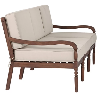 Teal Island Designs Napa Natural Dark Oil Acacia Modular 3-Seater 5 Teal Island Designs Napa Natural Dark Oil Acacia Modular 3-Seater - Image 5