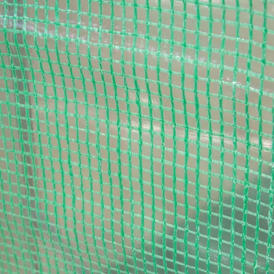 Outsunny 10' X 3' X 7' Tunnel Greenhouse Outdoor Walk-In Hot House With Roll-up Windows And Zippered Door, Steel Frame, PE Cover, Green 5 Outsunny 10' X 3' X 7' Tunnel Greenhouse Outdoor Walk-In Hot House With Roll-up Windows And Zippered Door, Steel Frame, PE Cover, Green - Image 5