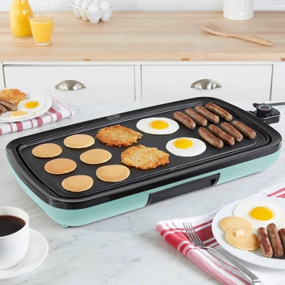 Dash Everyday Electric Griddle - Aqua 4 Dash Everyday Electric Griddle - Aqua - Image 4