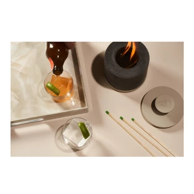 FLÎKR Fire Aluminum Base (Almond) 2 FLÎKR Fire Aluminum Base (Almond) - Image 2