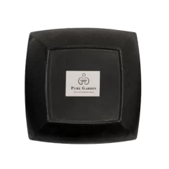 Nature Spring Tabletop Water Fountain With 3 Raku Bowls, River Rocks, And Electric Pump - 7", Silver And Black -Quality Garden Outdoor Store GUEST fff3495f 5e61 413b 9ffd ad0cdb9e1f79